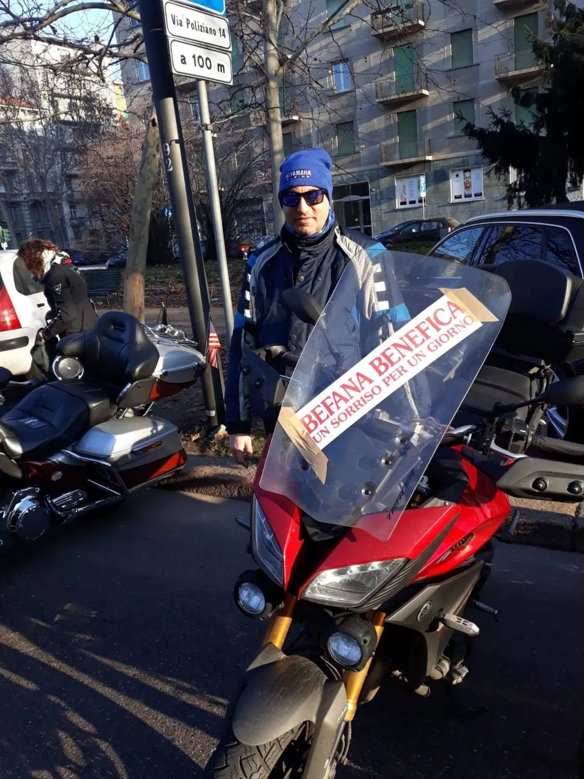 Tantissimi motociclisti alla Motobefana del 2020 a Milano (2)