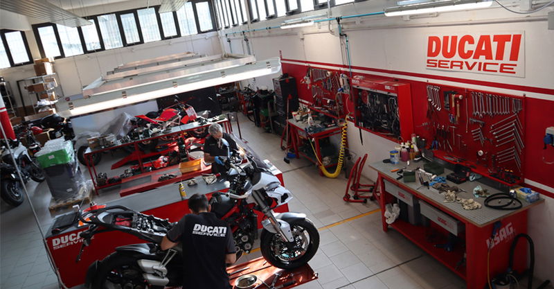 Ducati Service Warm-up, risparmi sulla manutenzione