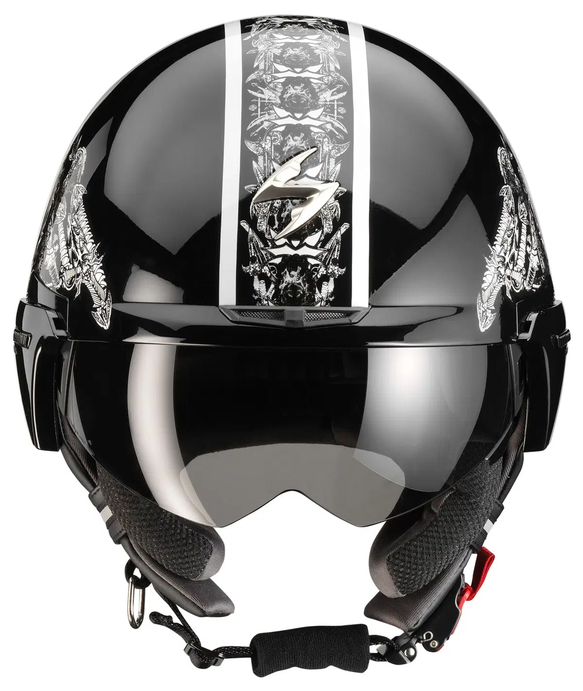 Casco jet Scorpion EXO 100 Skull