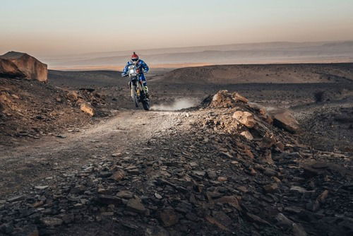 Africa Eco Race. D-4. Un inglese, Poskitt, KTM a Smara (2)