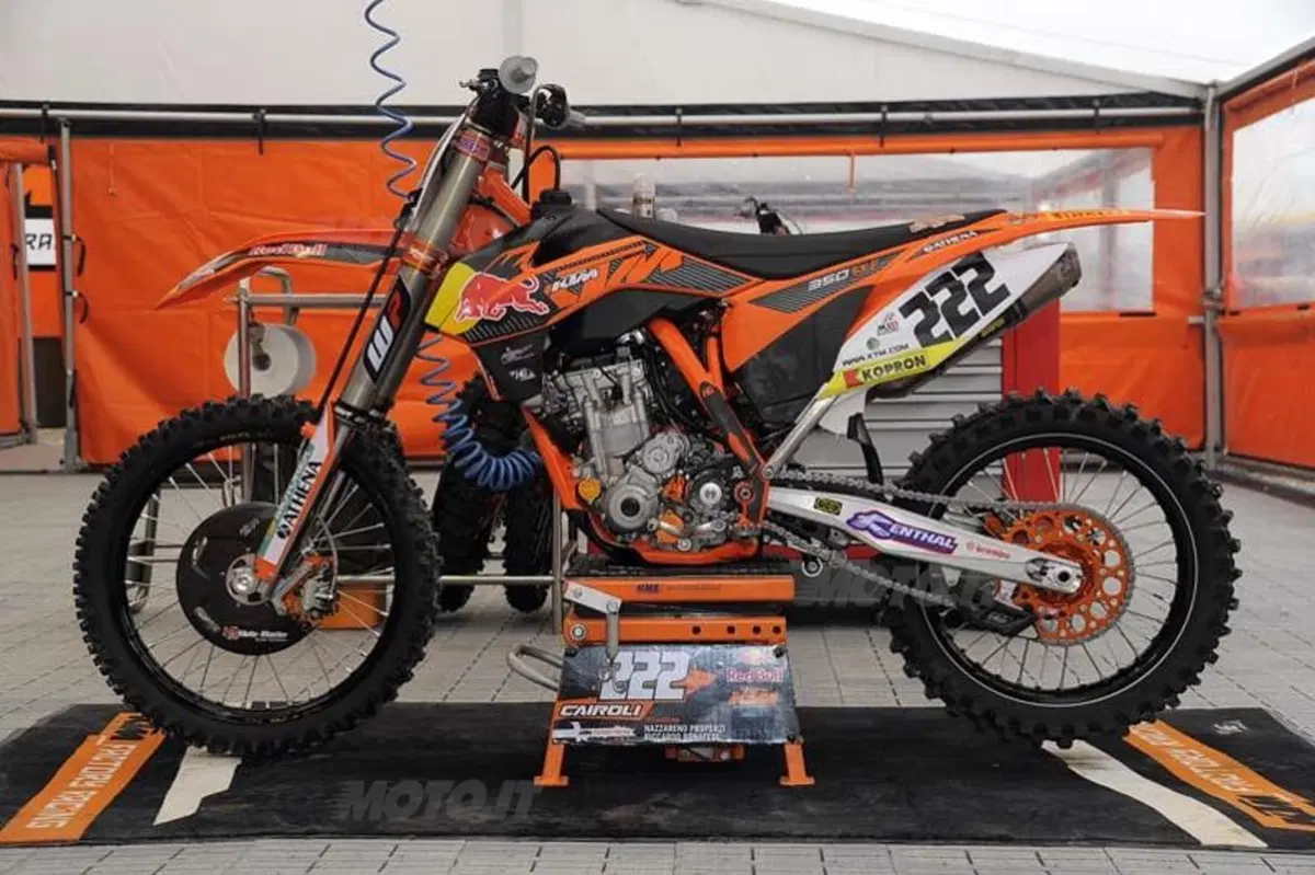 De Carli: "La KTM SX 350 di Tony Cairoli è più potente" (19)
