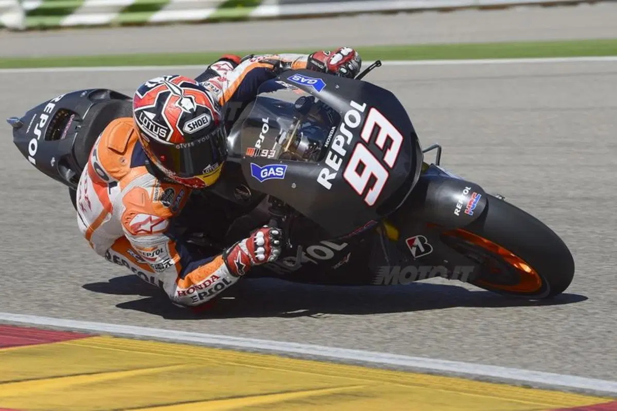 Aragon, test MotoGP: Marquez completa il lavoro