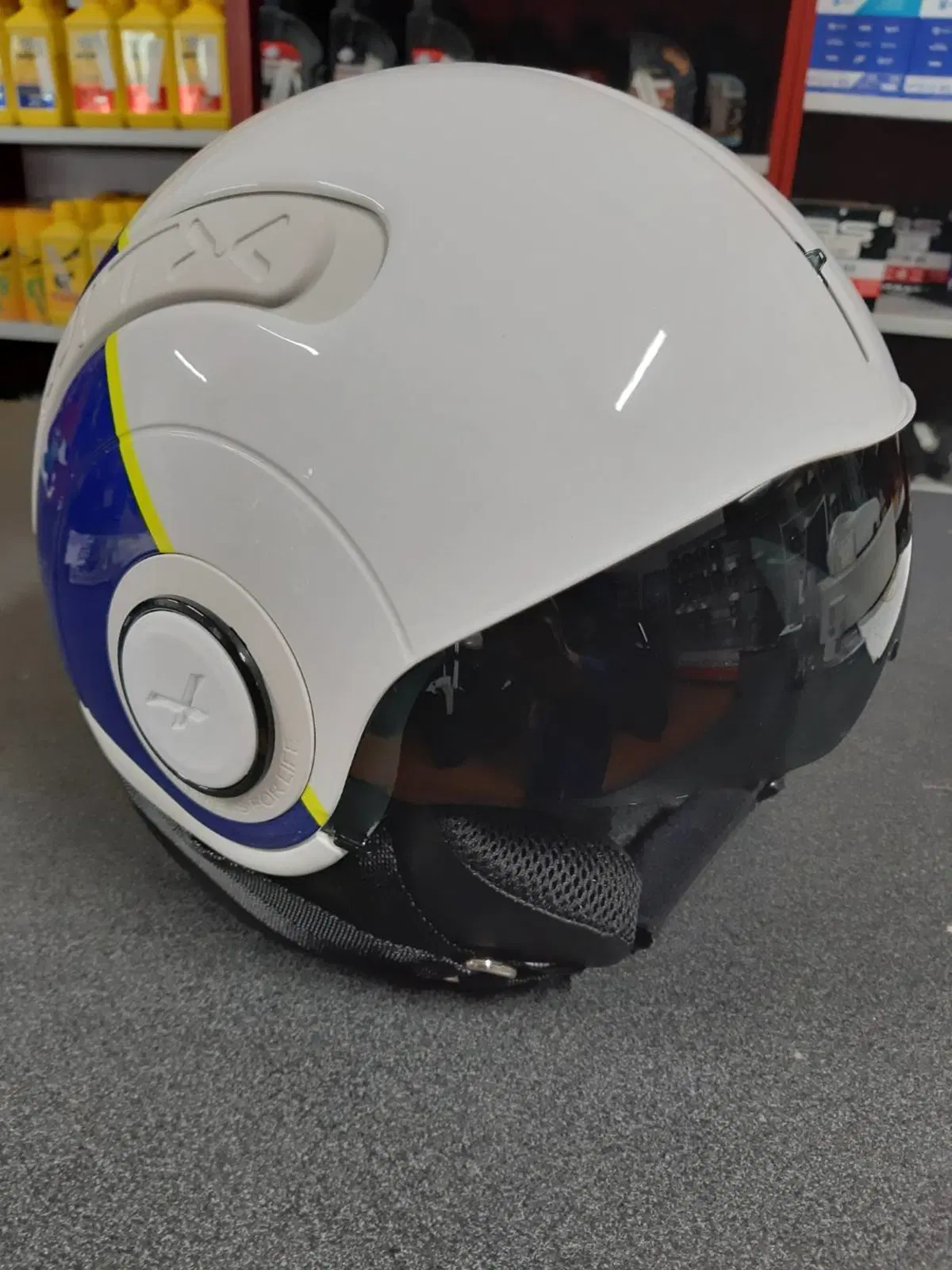 Casco Nexx sx 10 city zen white/blue Nexx Helmets (2)