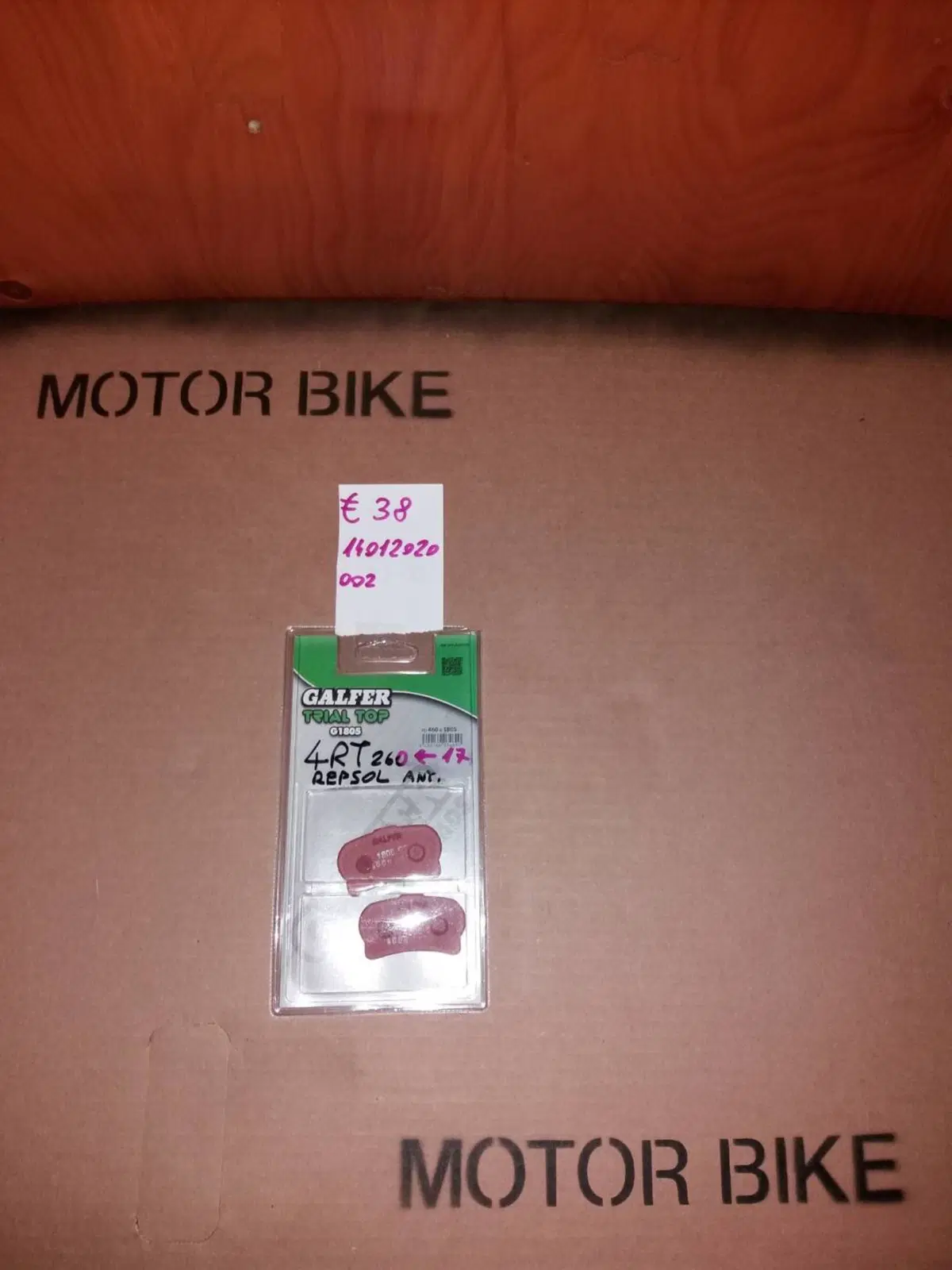 Pastiglie freno ant. MONTESA 4RT GALFER 460G1805