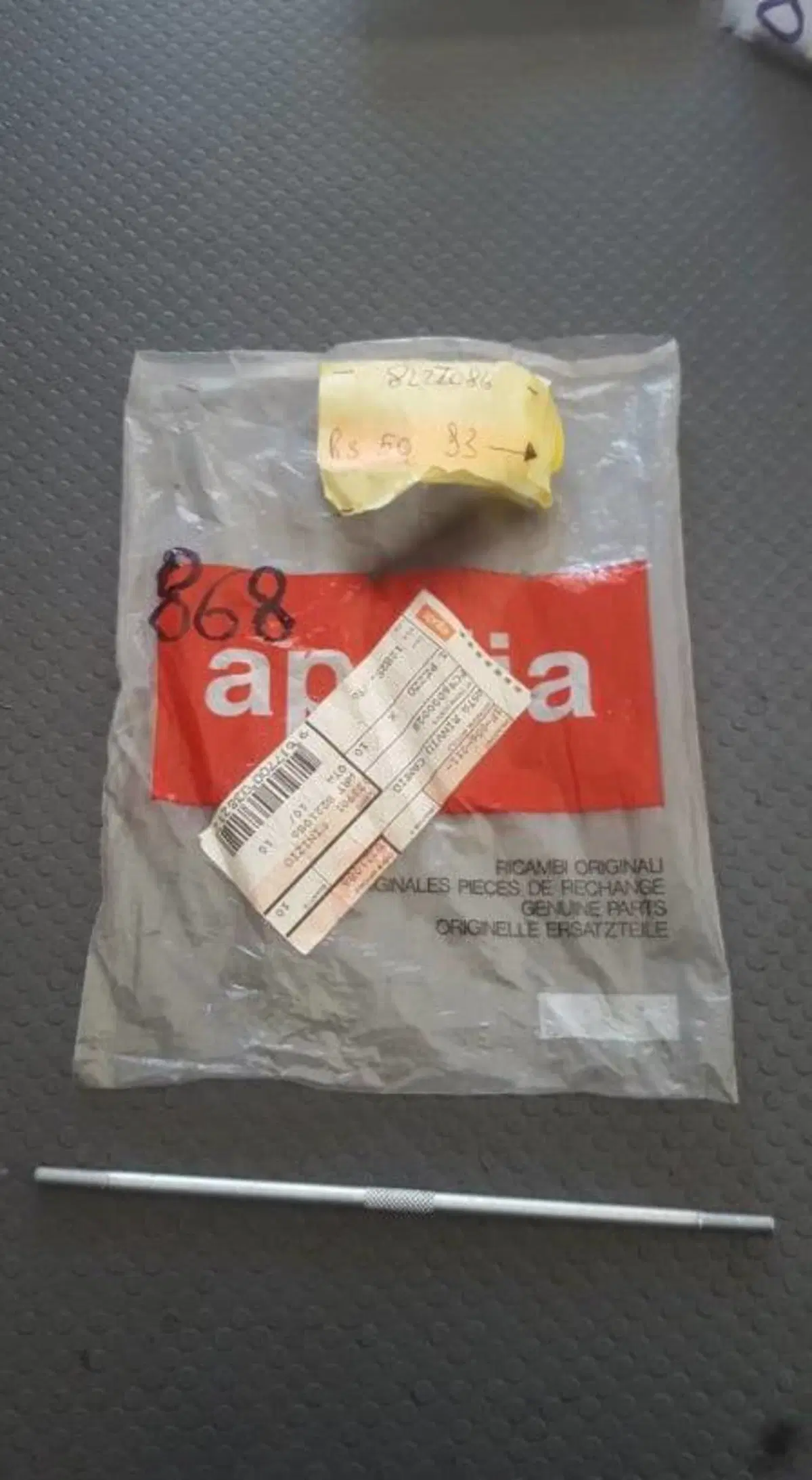 ASTA RINVIO CAMBIO APRILIA RS 50 1993 1995