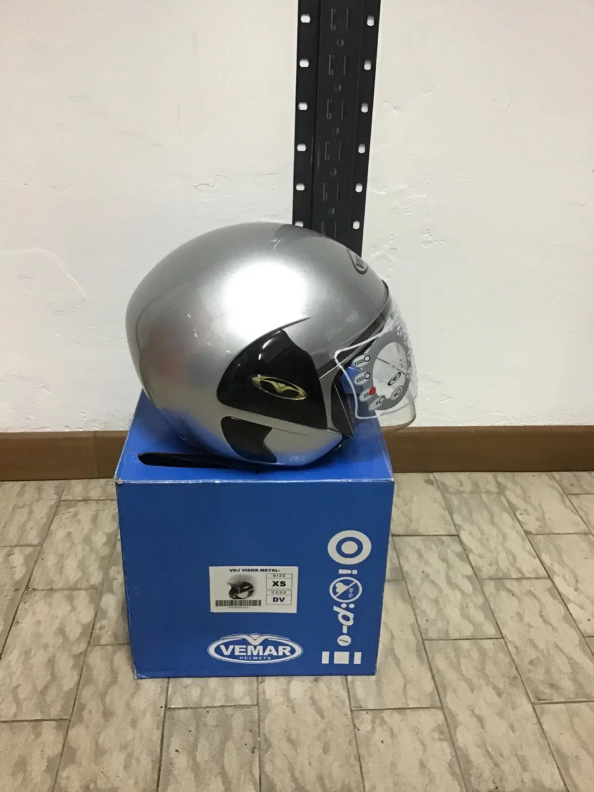 Casco Vemar VDJ visor metal (4)