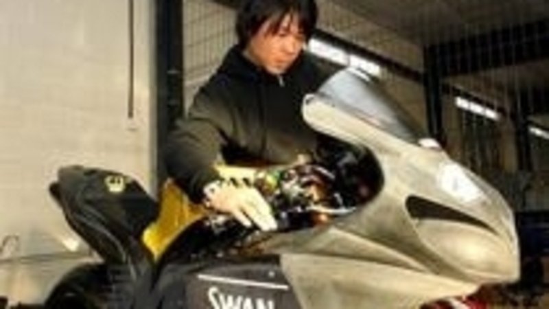 Noriyuki Haga pronto per il debutto con il team Swan Yamaha BSB