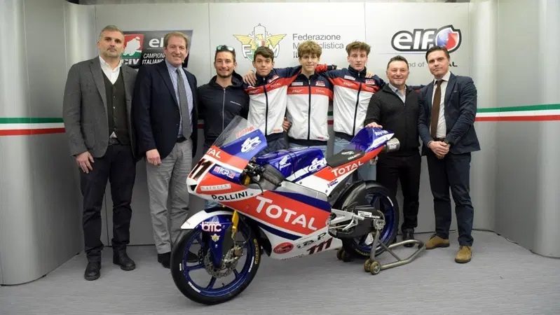 Total Italia e Gresini Racing rinnovano l'accordo a MBE