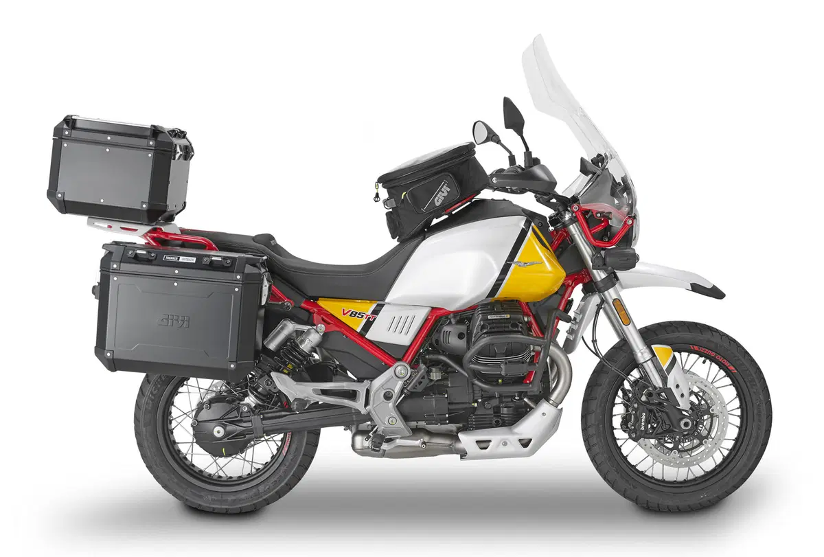 GIVI: allestimento per la Moto Guzzi V85 TT (6)