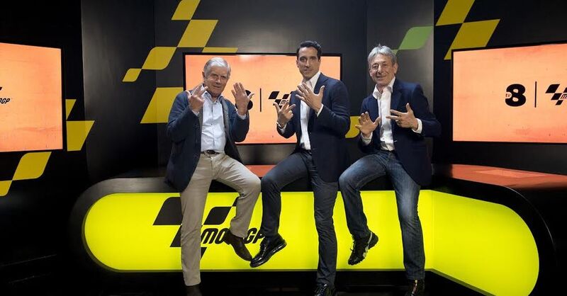 MotoGP 2020: stop allo studio su TV8