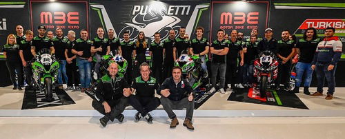 Presentato all' MBE di Verona il Kawasaki Puccetti Racing 2020 (2)