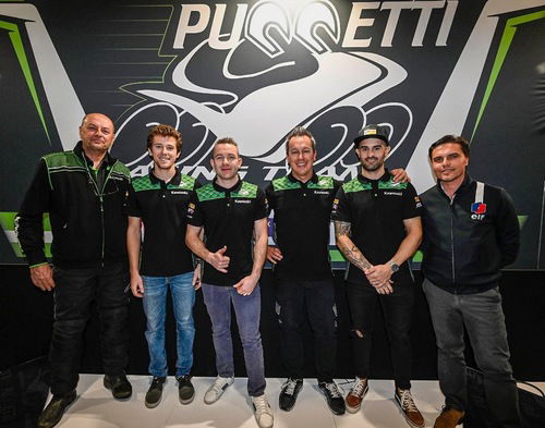 Presentato all' MBE di Verona il Kawasaki Puccetti Racing 2020 (3)