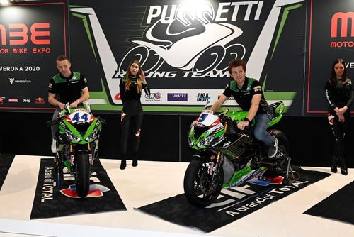 Presentato all' MBE di Verona il Kawasaki Puccetti Racing 2020 (5)