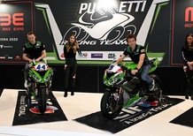 Presentato all' MBE di Verona il Kawasaki Puccetti Racing 2020