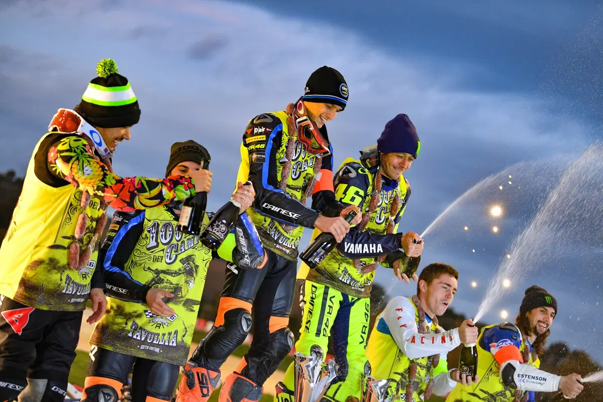 100 km dei campioni: vincono Valentino Rossi e Luca Marini (11)