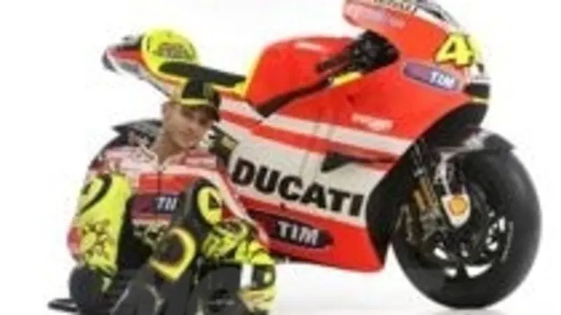 Le Ducati di Rossi e Stoner all'asta a Monaco