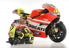 Le Ducati di Rossi e Stoner all'asta a Monaco