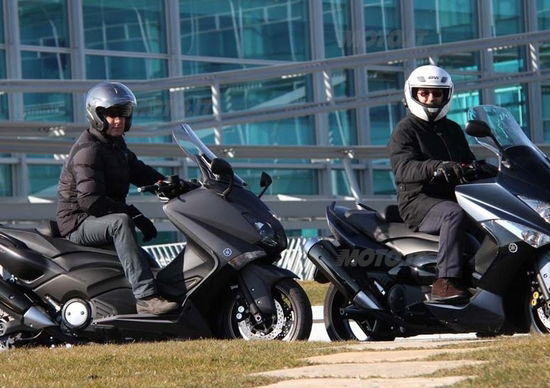 Yamaha T-Max 500 2011 vs T-Max 530 2012