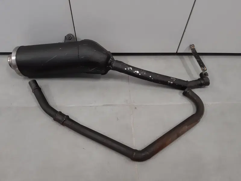 Scarico collettore originale Honda Dominator 650