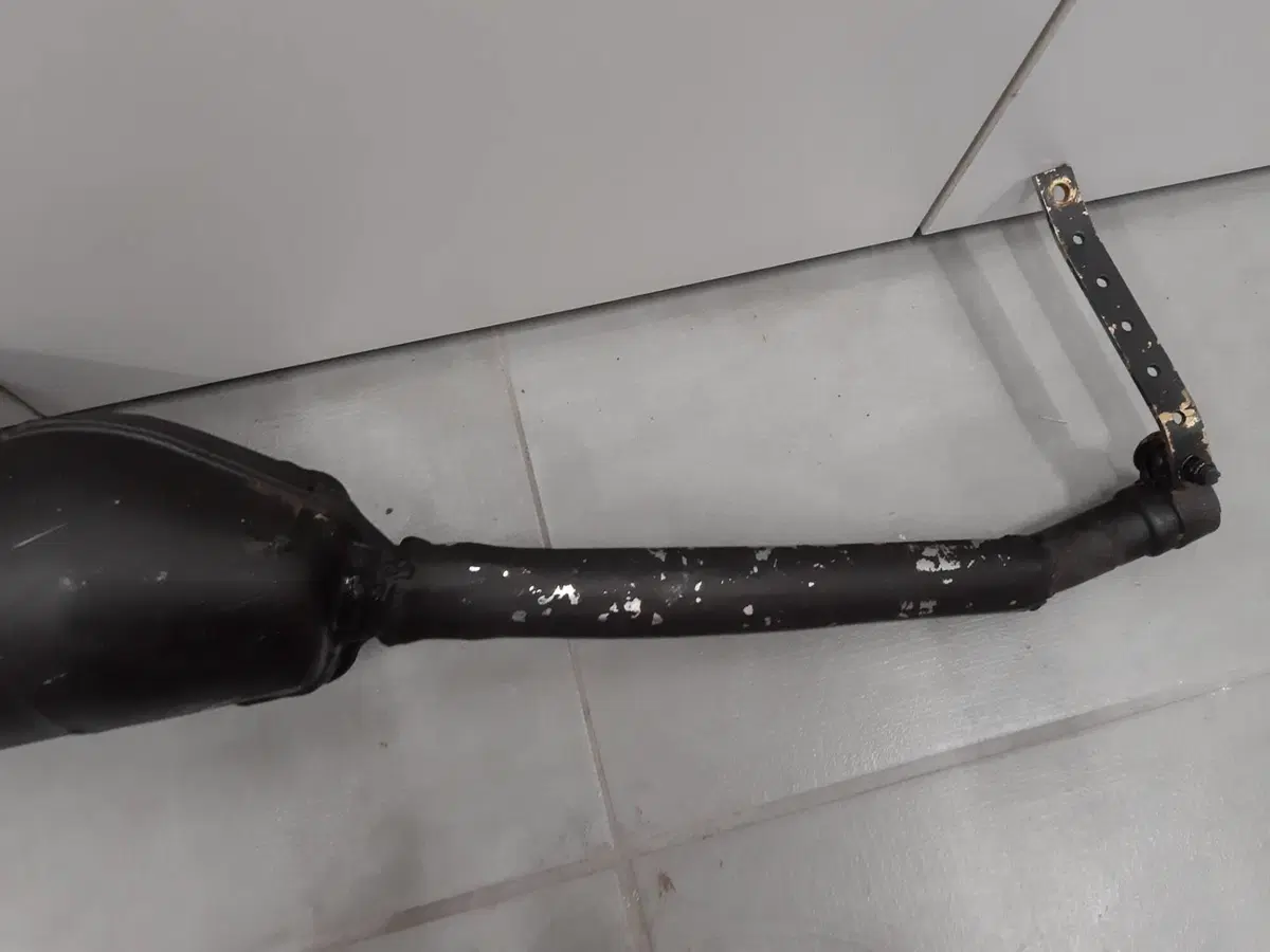 Scarico collettore originale Honda Dominator 650 (3)