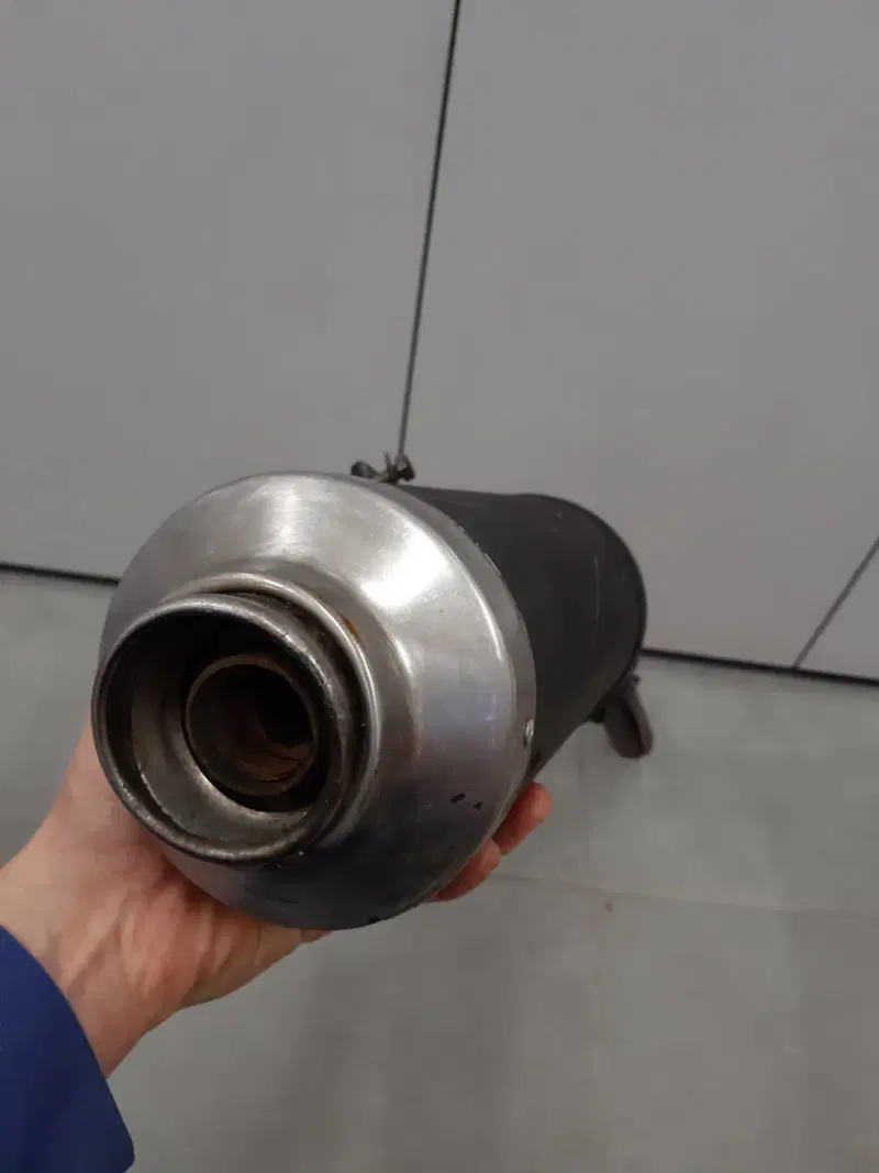 Scarico collettore originale Honda Dominator 650 (4)