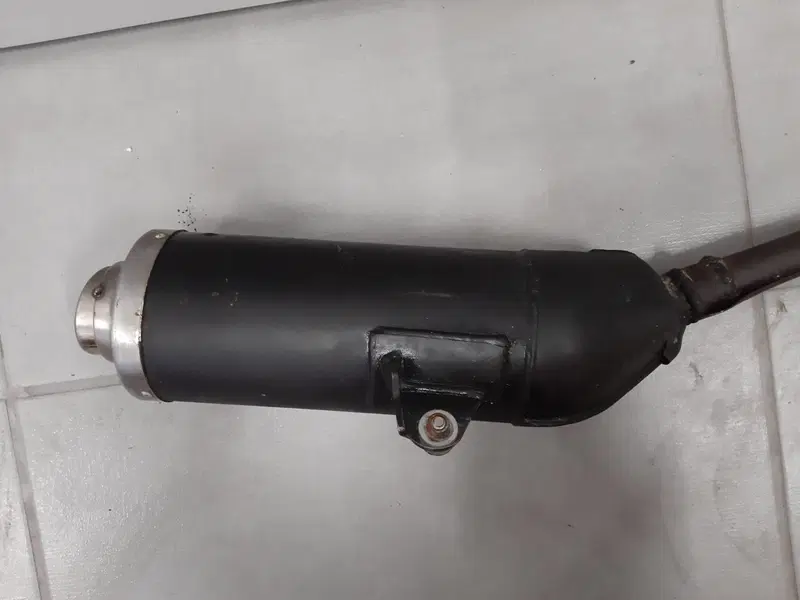 Scarico collettore originale Honda Dominator 650 (5)