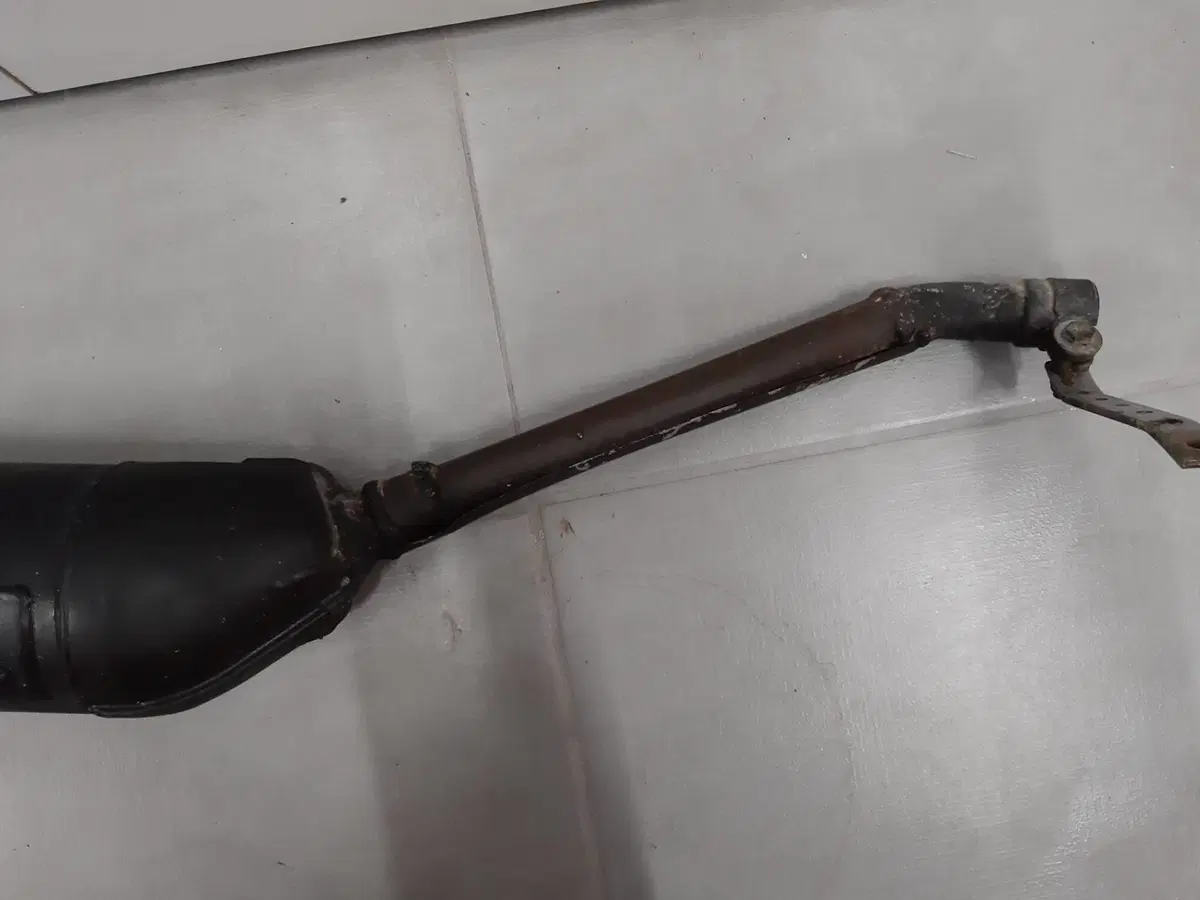 Scarico collettore originale Honda Dominator 650 (6)