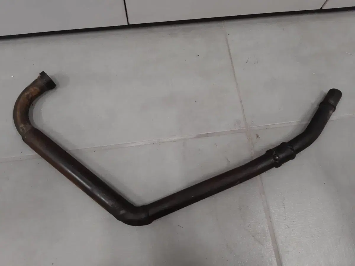 Scarico collettore originale Honda Dominator 650 (7)