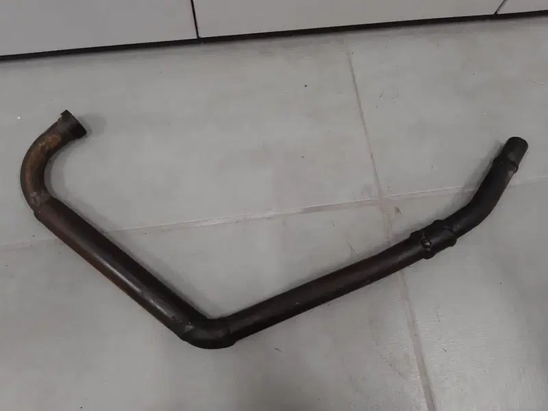 Scarico collettore originale Honda Dominator 650 (7)