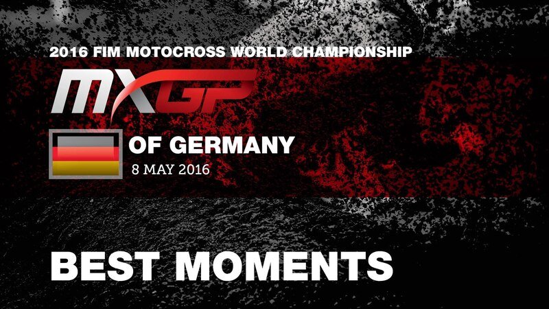 I momenti pi&ugrave; belli del GP di Germania MX