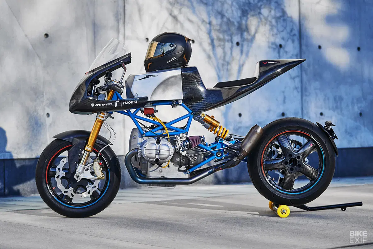 BMW R90/6: un lavoro radicale l'ha trasformata in una moto da pista