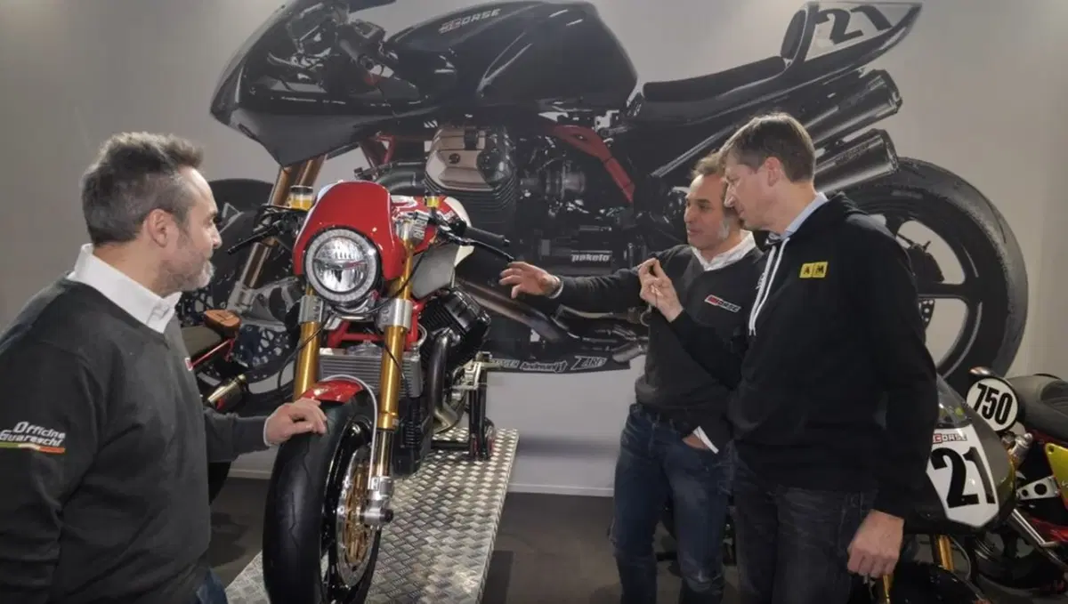 Le Moto Guzzi di serie trasformate da Guareschi Corse