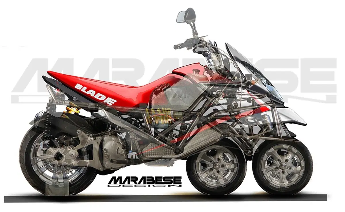 Blade Bike, da Marabese un inedito tre ruote in linea!