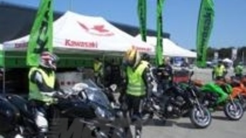 Al via i Test Ride Kawasaki 2012
