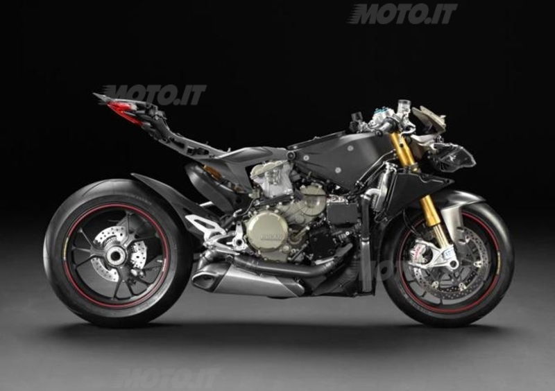 Ducati Panigale: eccola senza carena