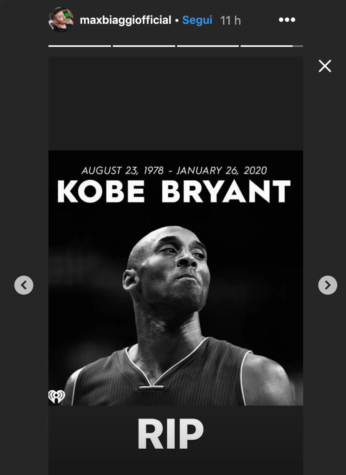 Kobe Bryant, il cordoglio dei piloti (10)