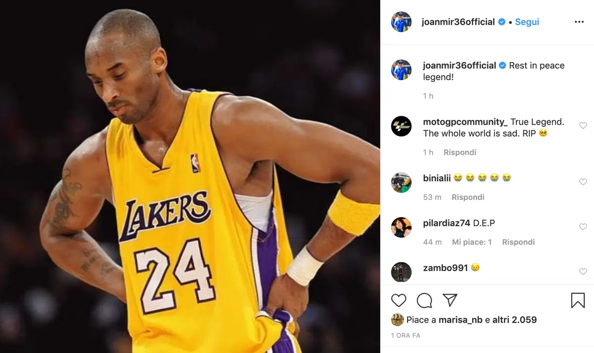 Kobe Bryant, il cordoglio dei piloti (9)