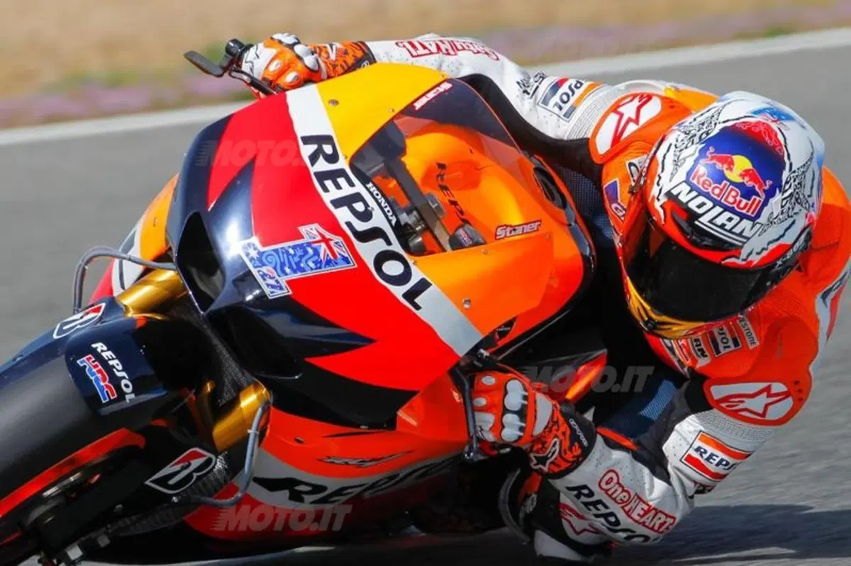 Test Jerez, Stoner è il più veloce