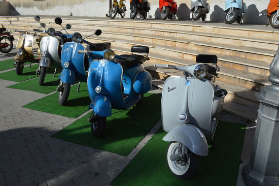 Gli scooter sono i veicoli più numerosi all'interno del Registro Storico