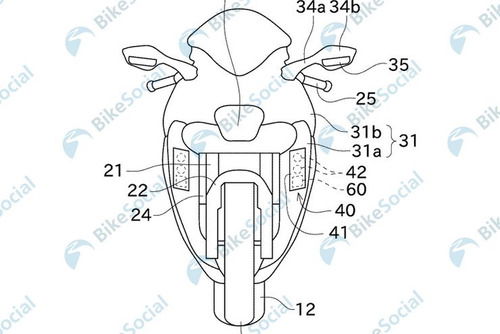 Kawasaki brevetta il cruise control adattivo con telecamere steroscopiche