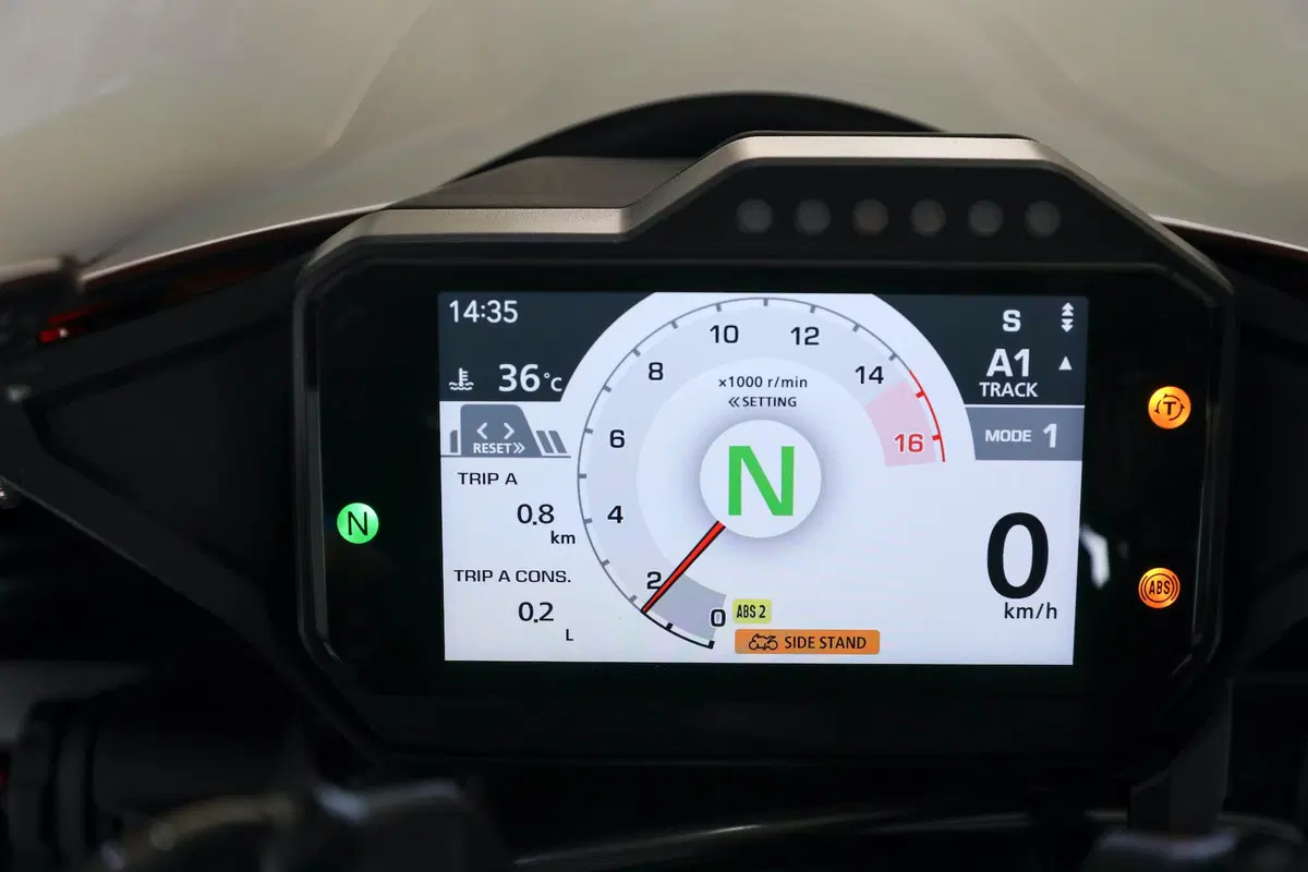 Honda CBR 1000RR R Fireblade SP. Gestione elettronica