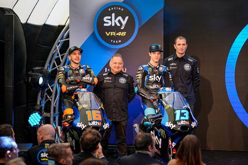 Moto2 e Moto3: la presentazione dello 'Sky Racing Team VR46' 2020 (2)