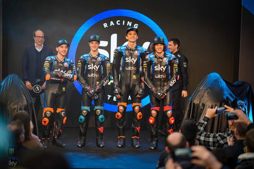 Moto2 e Moto3: la presentazione dello 'Sky Racing Team VR46' 2020 (3)