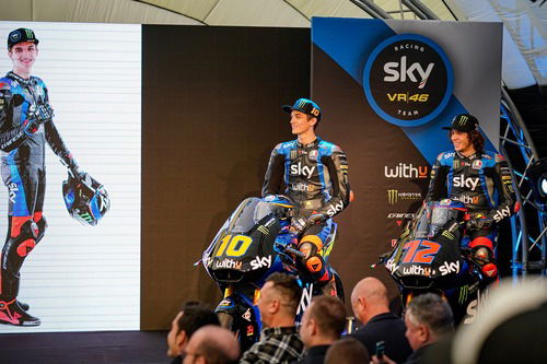 Moto2 e Moto3: la presentazione dello 'Sky Racing Team VR46' 2020 (4)