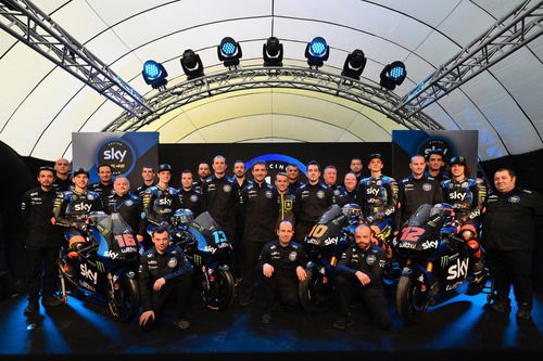 Moto2 e Moto3: la presentazione dello 'Sky Racing Team VR46' 2020 (6)