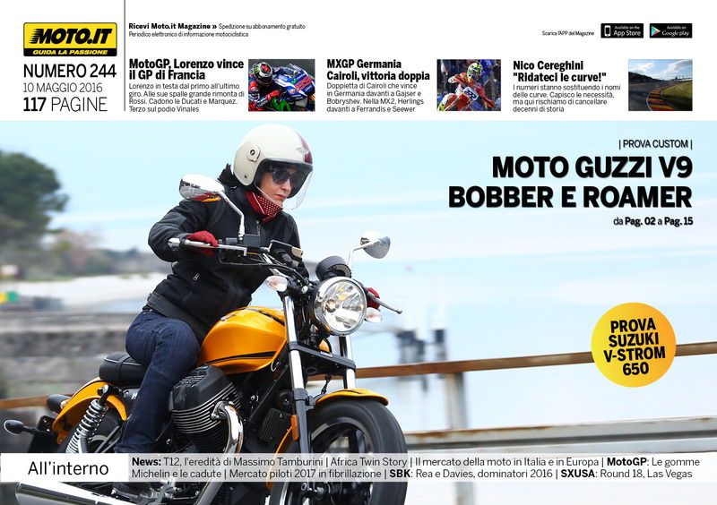 Magazine n&deg;244, scarica e leggi il meglio di Moto.it 