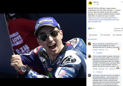 MotoGP. Lorenzo tester Yamaha. Giusto o sbagliato... secondo voi