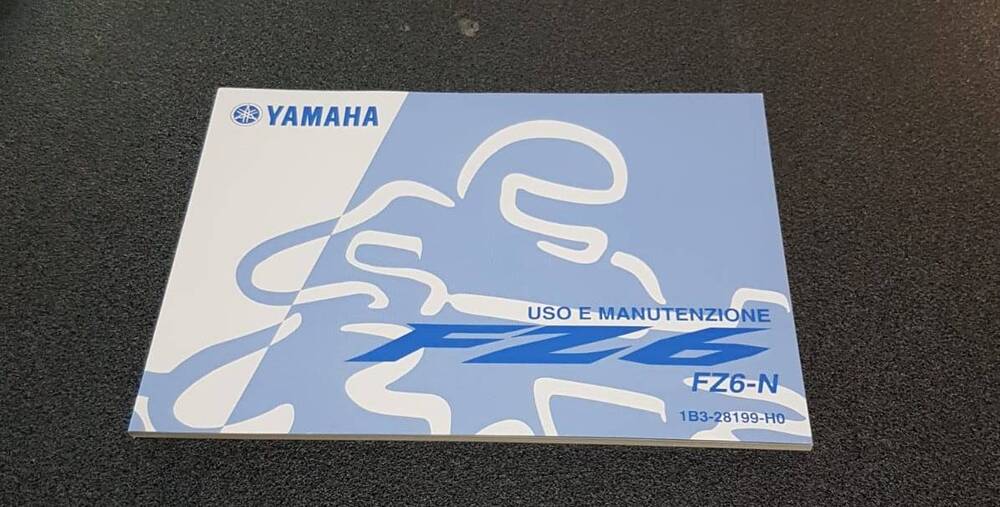 USO E MANUTENZIONE MANUALE YAMAHA FZ6-N