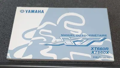 USO E MANUTENZIONE MANUALE YAMAHA XT 660 R XT660X