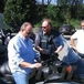 Gerry Scotti ha ritirato la sua nuova Honda Goldwing da Macchion